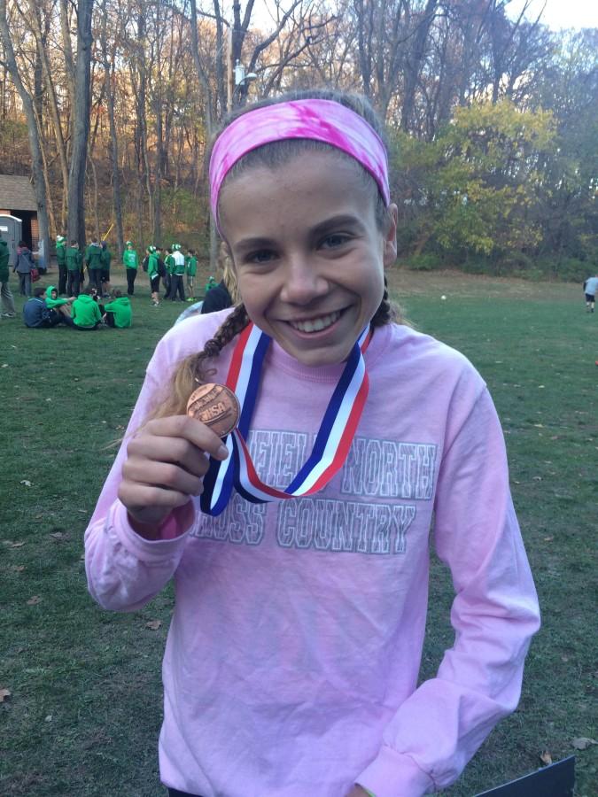 Rachael Lau finished high school XC career with an 11 place finish at State