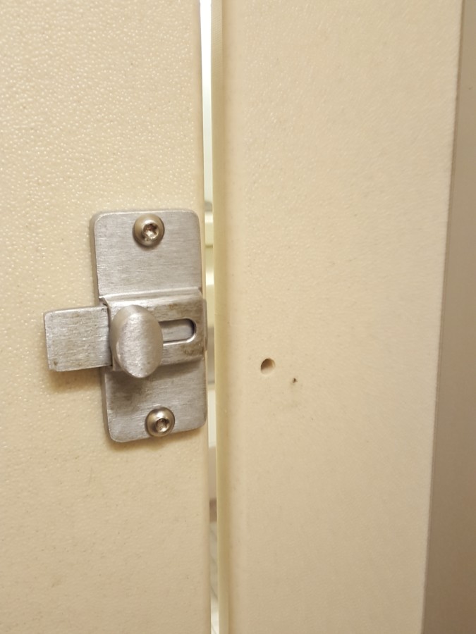 Bathroom+locks+disappear%2C+believed+to+be+student+offense