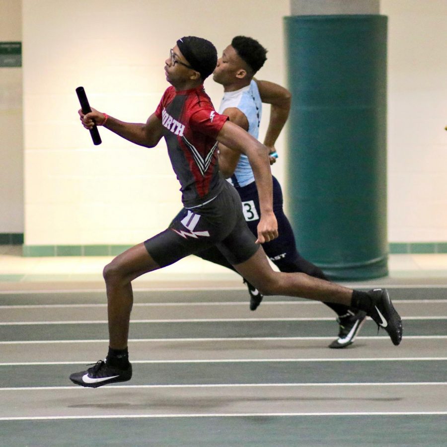 Boys' track sprints toward history
