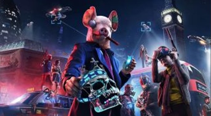 Watch Dogs Legion cover showing the many playable characters the game has to offer.
